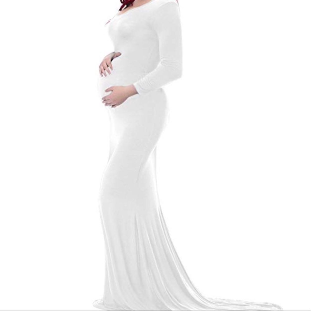 Elegant White Gown